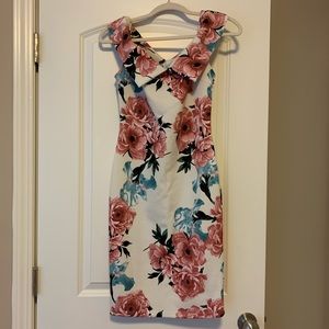 Windsor mid thigh length Dress large floral print